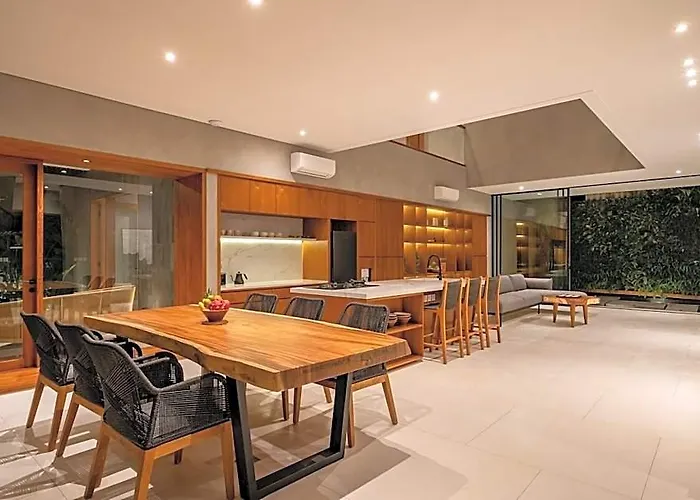 The Frame Combines Modern Design With Nature. Villa