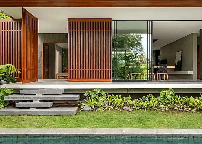 The Frame Combines Modern Design With Nature. Pererenan
