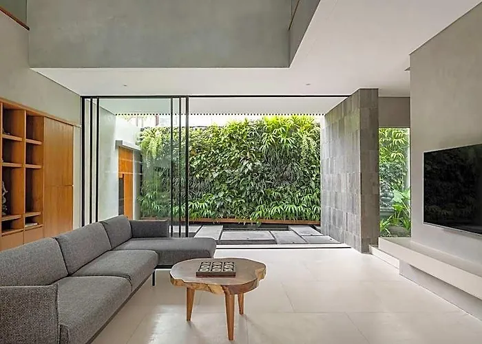 The Frame Combines Modern Design With Nature. Pererenan
