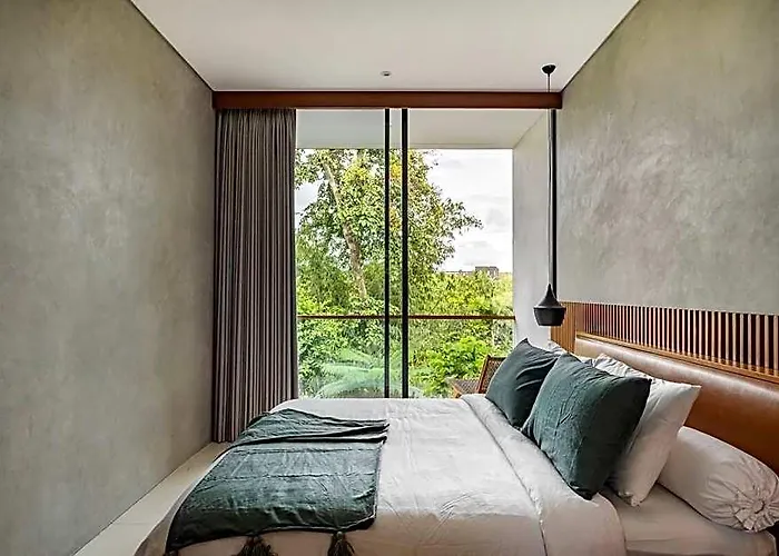 The Frame Combines Modern Design With Nature. Pererenan